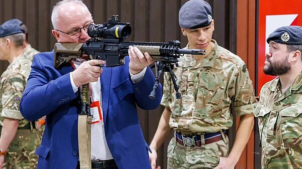 Ian Roome MP Defence Visit